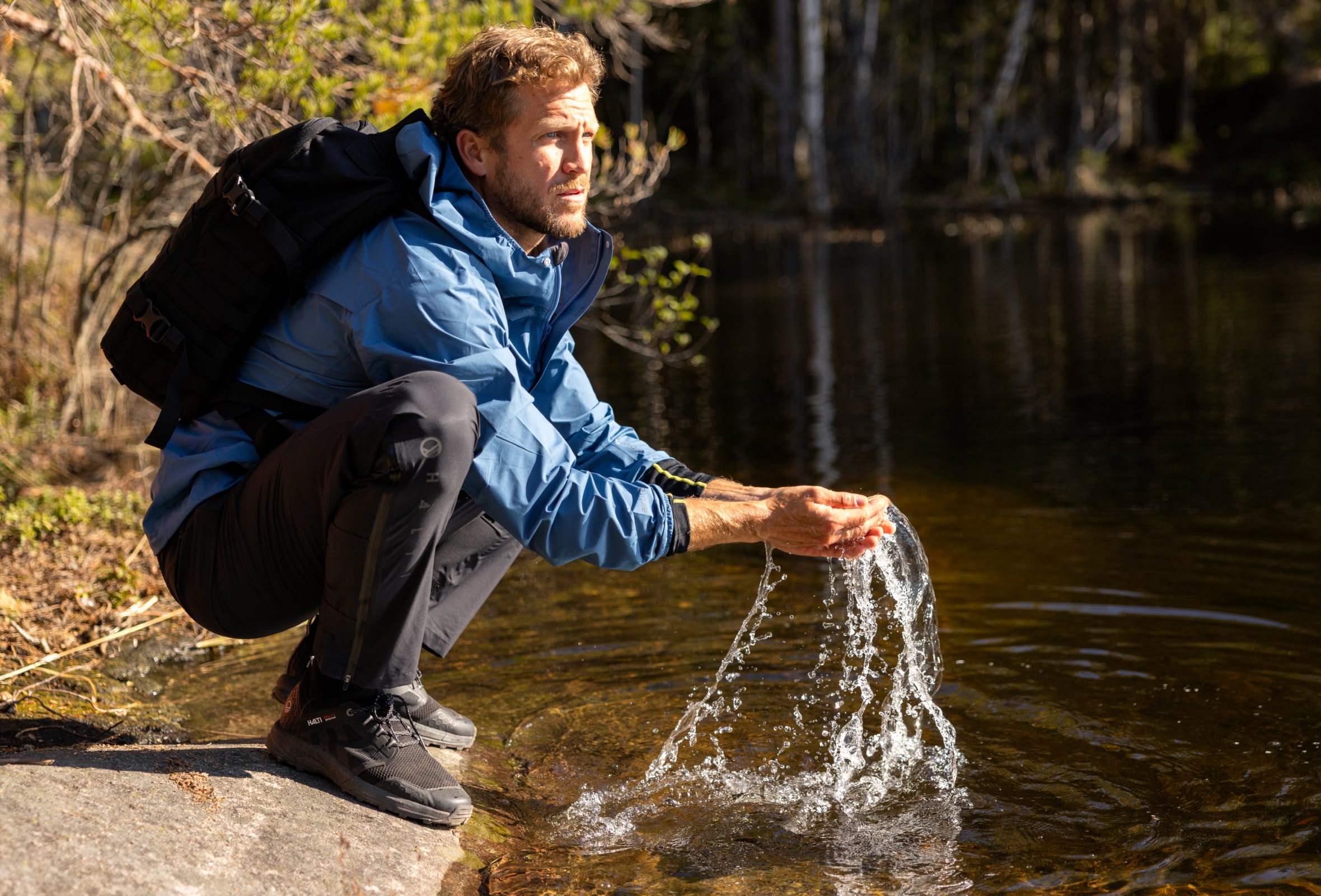 Kurtka przeciwdeszczowa męska Halti Lastu DX